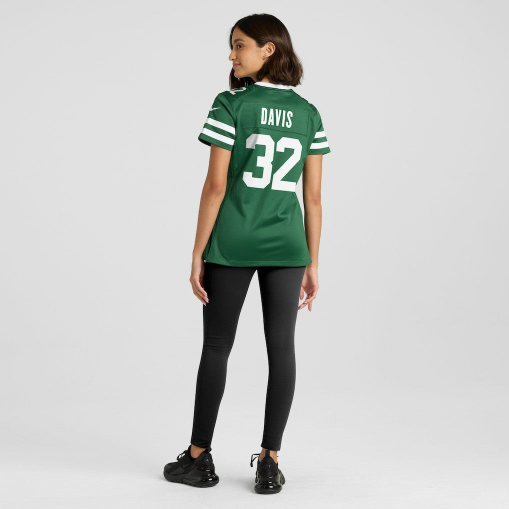 Isaiah Davis New York Jets Women's Game Jersey Legacy Green - Nike