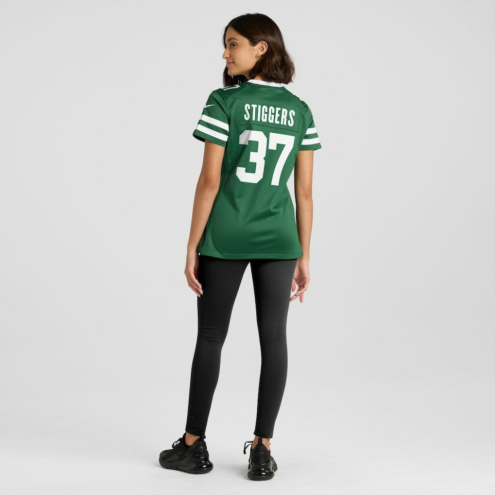 Qwan'tez Stiggers New York Jets Women's Game Jersey Legacy Green - Nike
