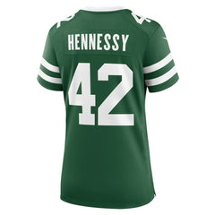 Thomas Hennessy New York Jets Women's Game Jersey Legacy Green - Nike