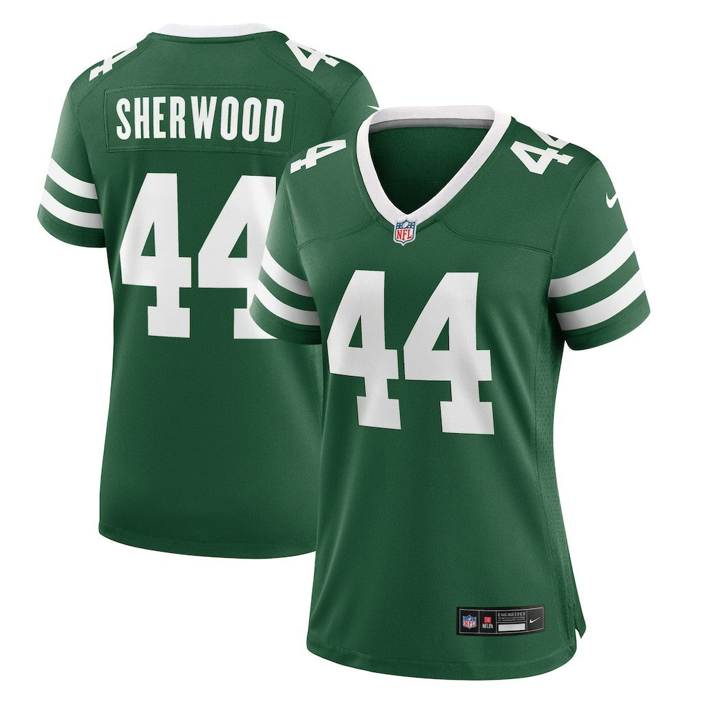Jamien Sherwood New York Jets Women's Game Jersey Legacy Green - Nike