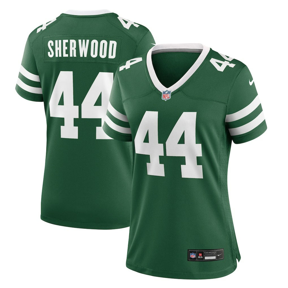 Jamien Sherwood New York Jets Women's Game Jersey Legacy Green - Nike