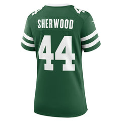 Jamien Sherwood New York Jets Women's Game Jersey Legacy Green - Nike