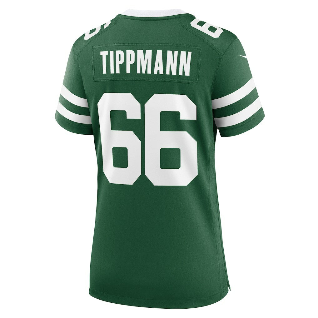 Joe Tippmann New York Jets Women's Game Jersey Legacy Green - Nike