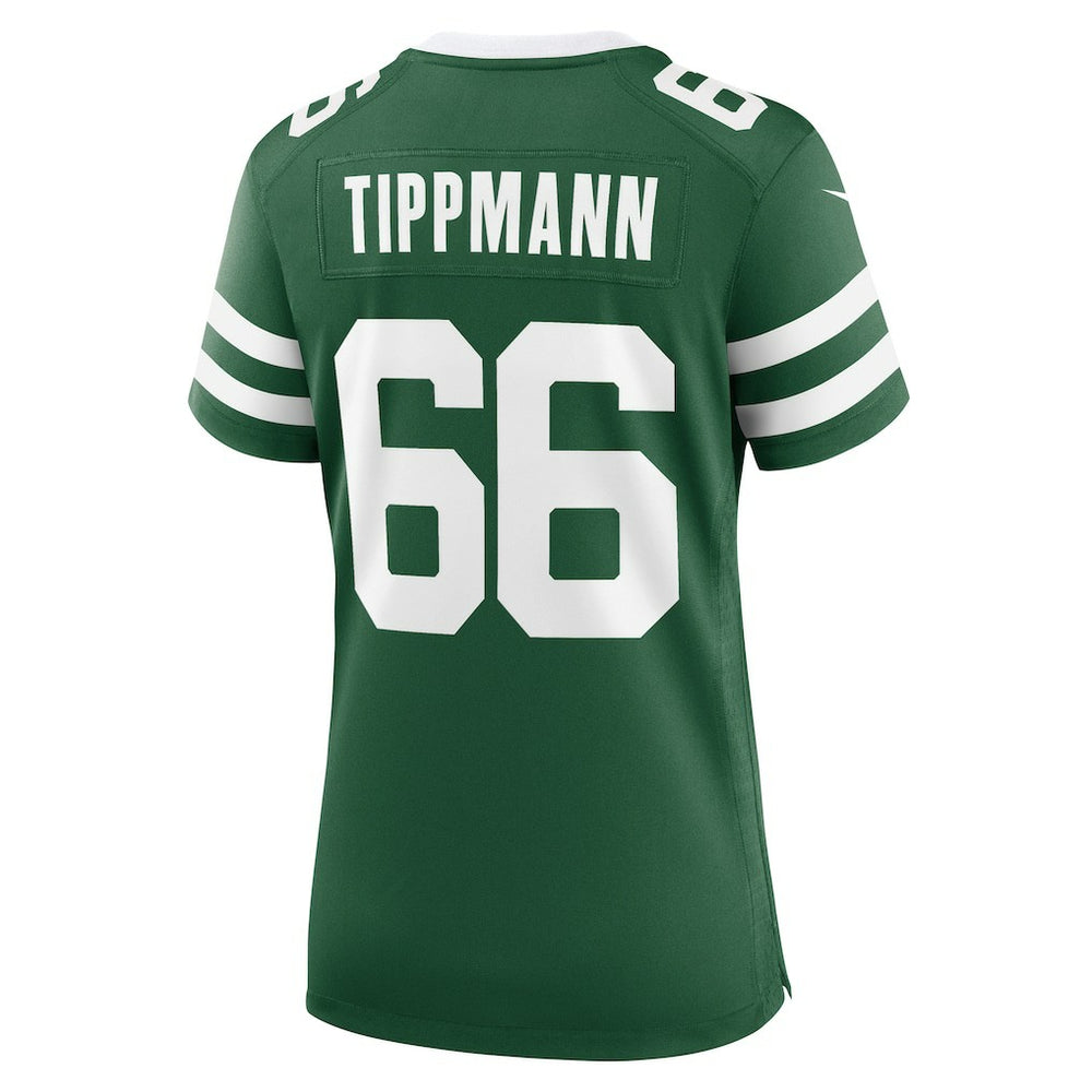 Joe Tippmann New York Jets Women's Game Jersey Legacy Green - Nike