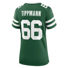 Joe Tippmann New York Jets Women's Game Jersey Legacy Green - Nike
