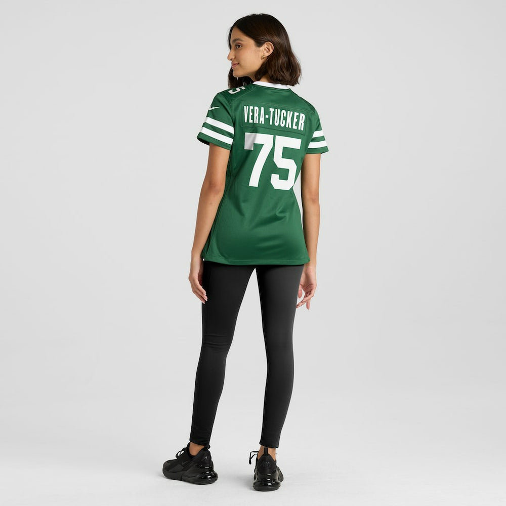 Alijah Vera-Tucker New York Jets Women's Game Jersey Legacy Green - Nike