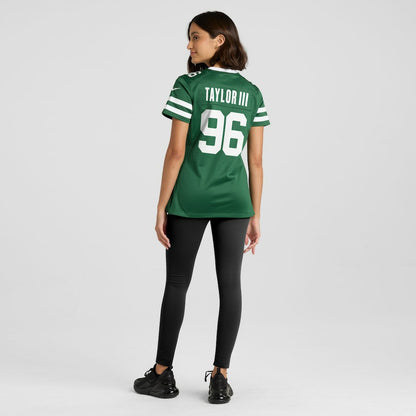 Leonard Taylor III New York Jets Women's Game Jersey - Legacy Green | NFL Jerseys