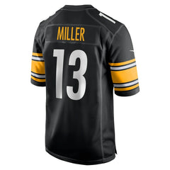 Scotty Miller Pittsburgh Steelers Game Jersey Black - Nike