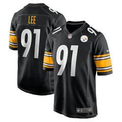 Logan Lee Pittsburgh Steelers Game Jersey Black - Nike