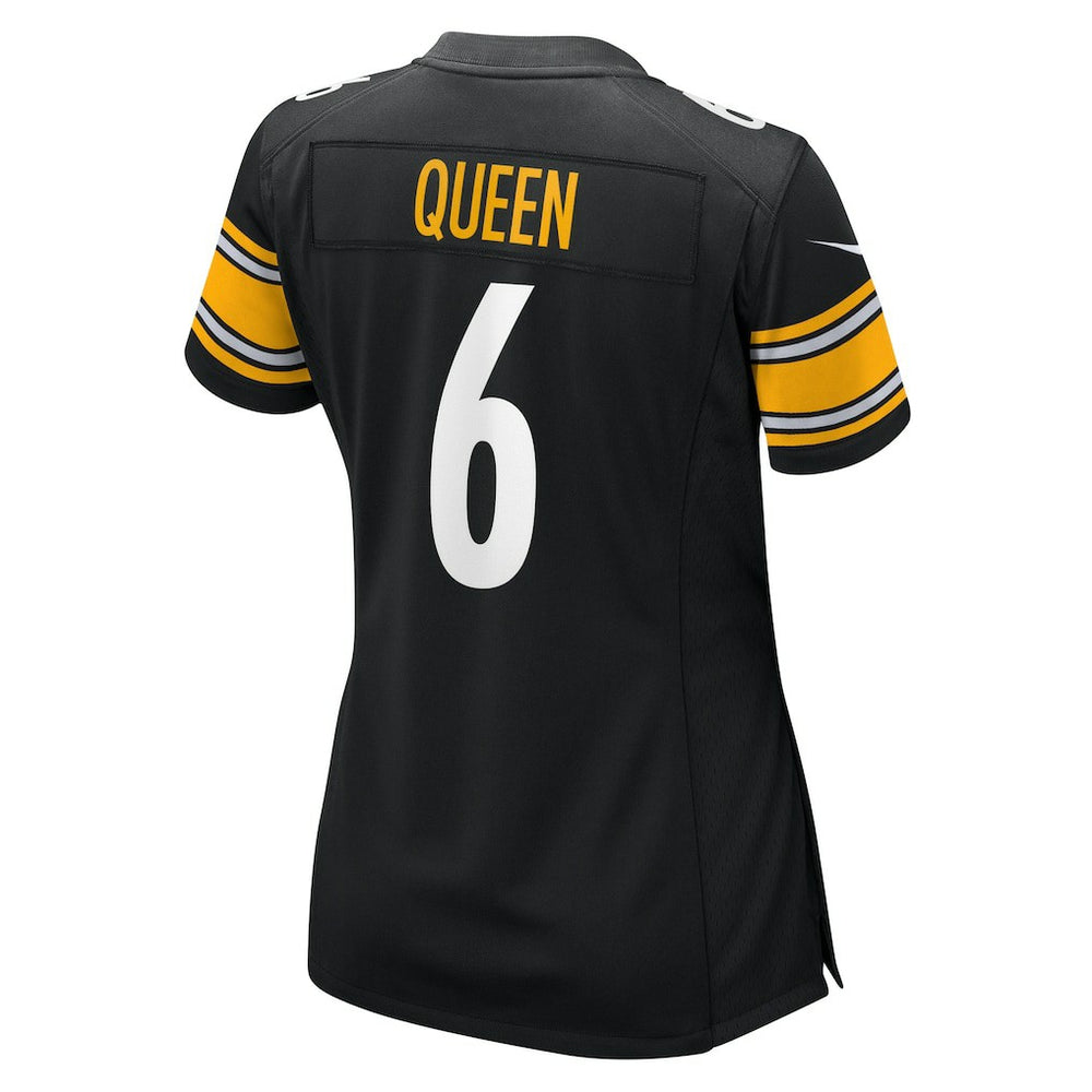 Patrick Queen Pittsburgh Steelers Women's Team Game Jersey Black - Nike