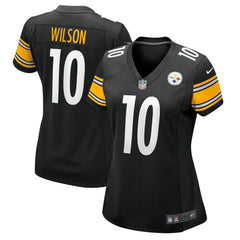 Roman Wilson Pittsburgh Steelers Women's Team Game Jersey Black - Nike