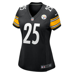 DeShon Elliott Pittsburgh Steelers Women's Team Game Jersey Black - Nike