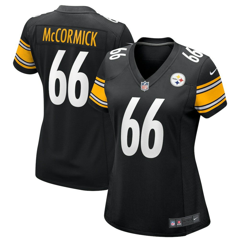Mason McCormick Pittsburgh Steelers Women's Team Game Jersey Black - Nike