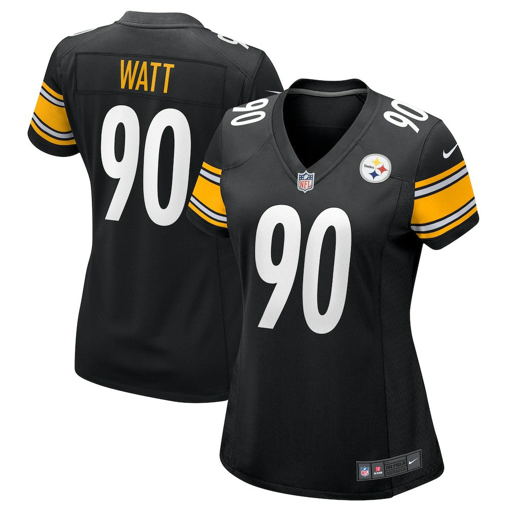 T.J. Watt Pittsburgh Steelers Women's Team Game Jersey Black - Nike