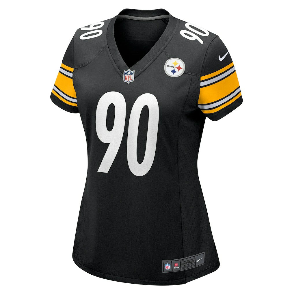 T.J. Watt Pittsburgh Steelers Women's Team Game Jersey Black - Nike