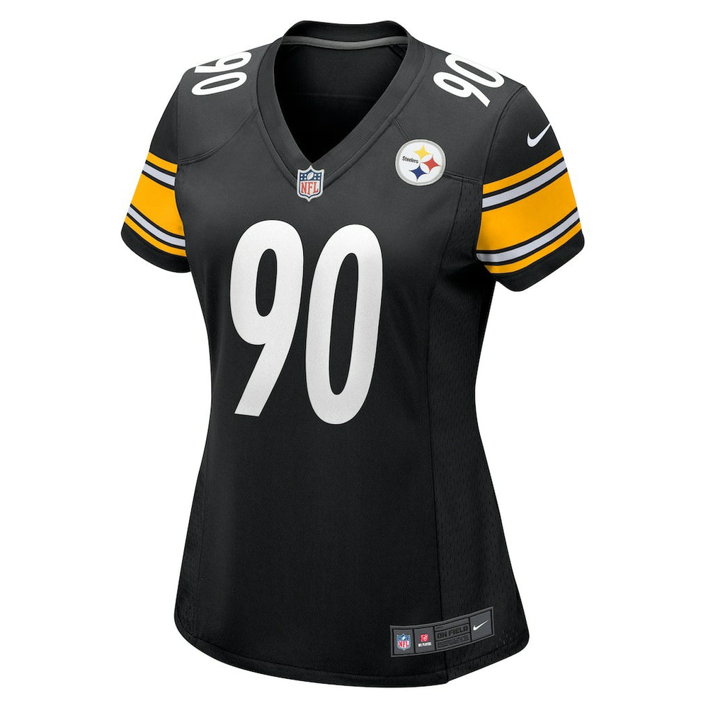 T.J. Watt Pittsburgh Steelers Women's Team Game Jersey Black - Nike