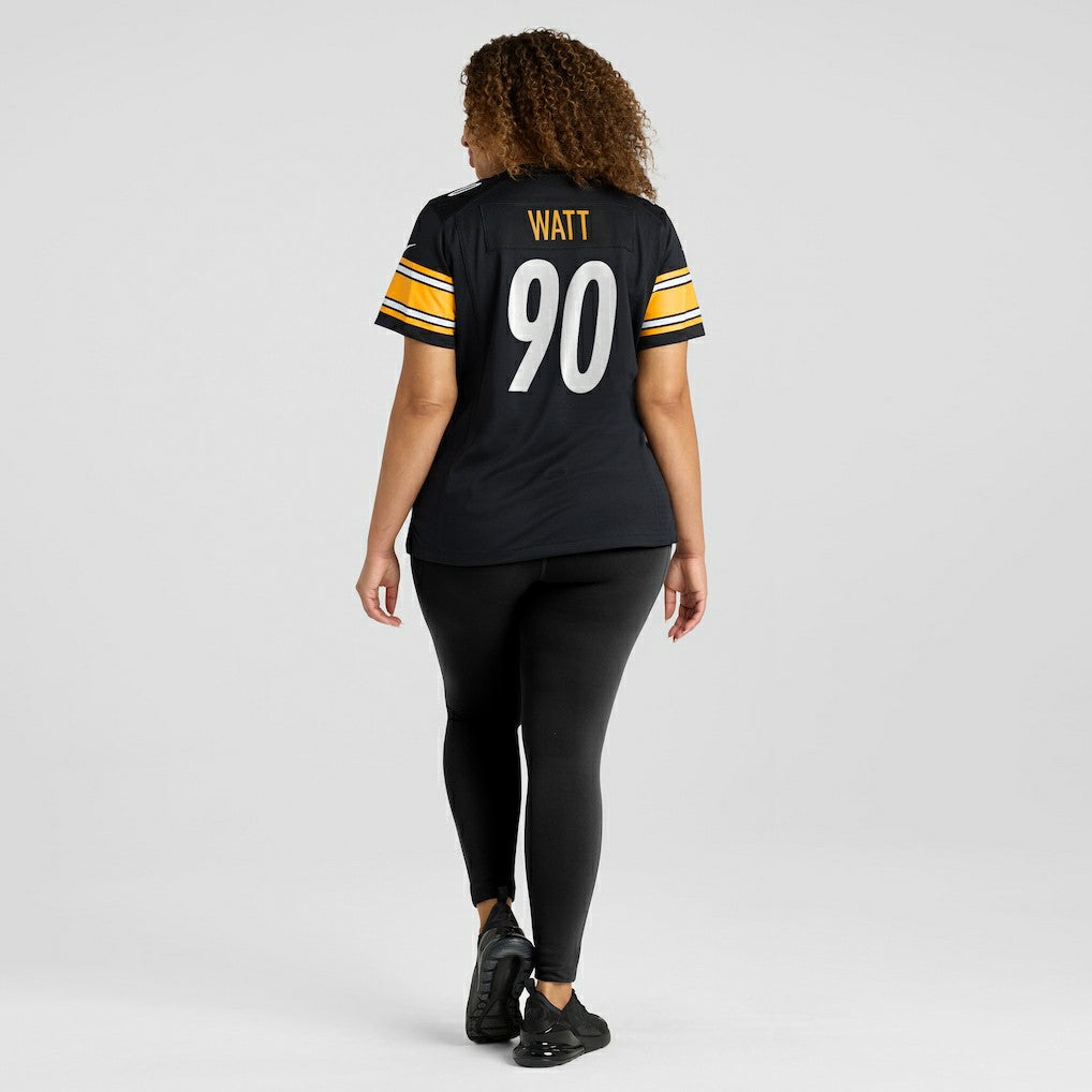 T.J. Watt Pittsburgh Steelers Women's Team Game Jersey Black - Nike