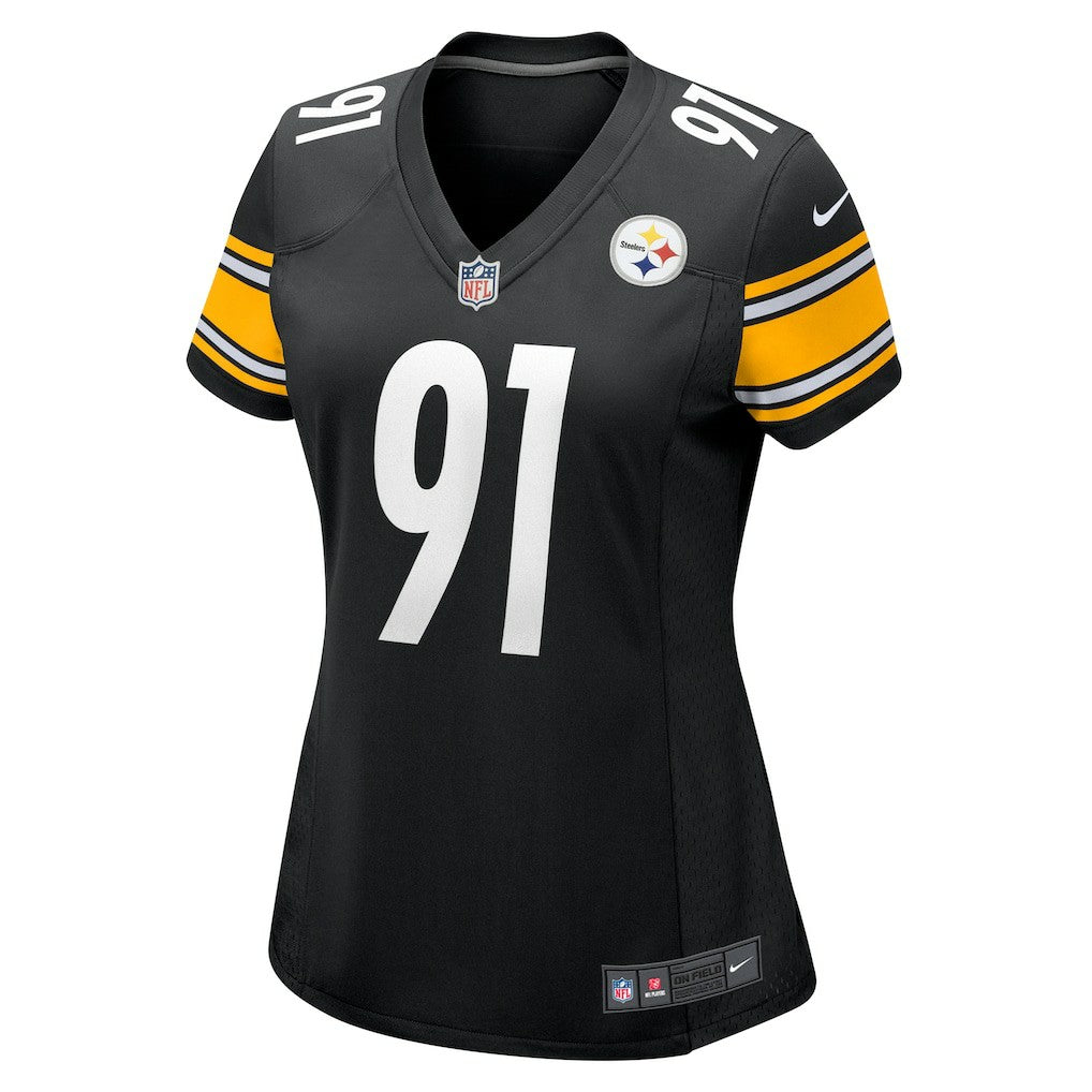Logan Lee Pittsburgh Steelers Women's Team Game Jersey Black - Nike