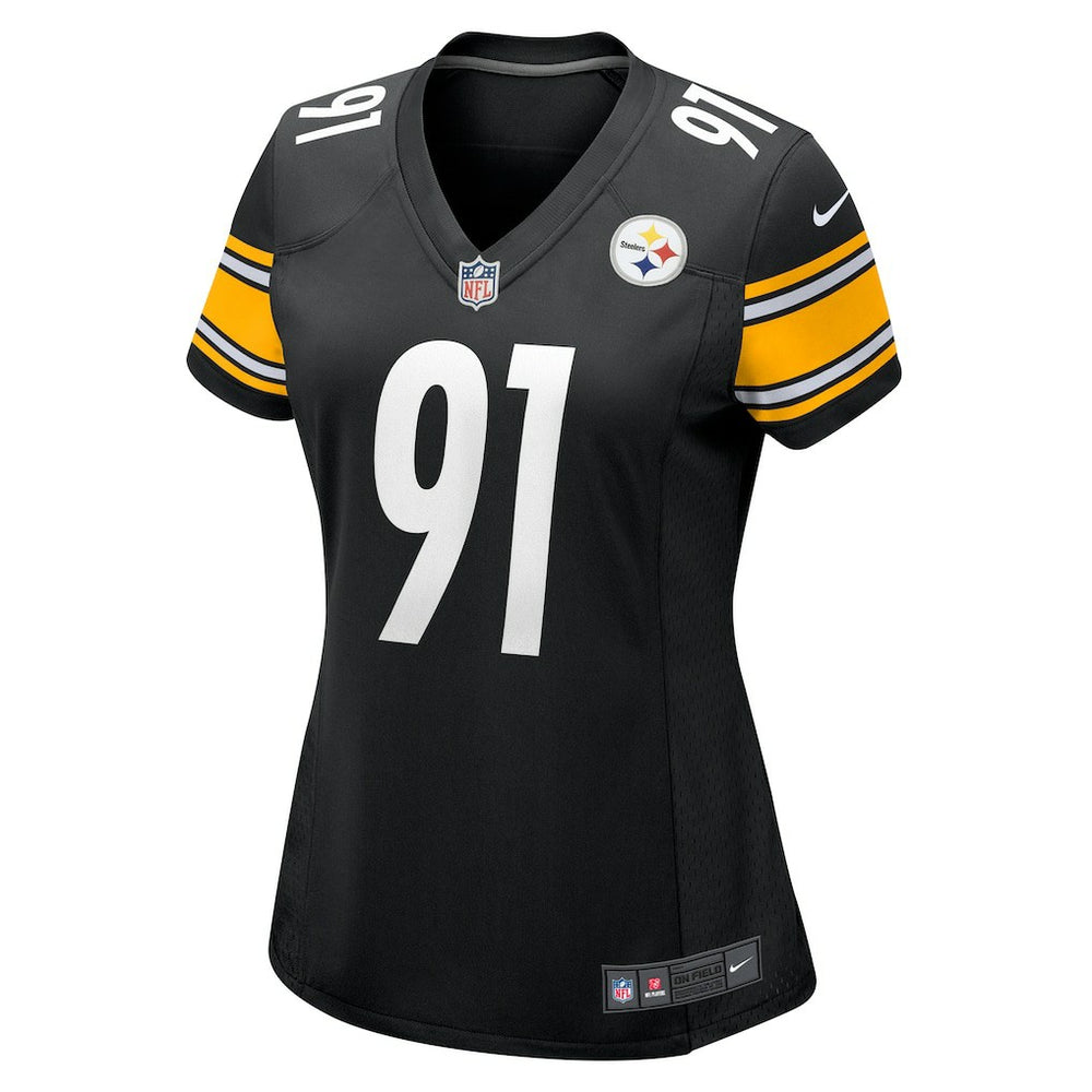 Logan Lee Pittsburgh Steelers Women's Team Game Jersey Black - Nike
