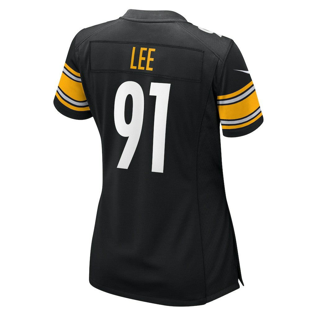 Logan Lee Pittsburgh Steelers Women's Team Game Jersey Black - Nike