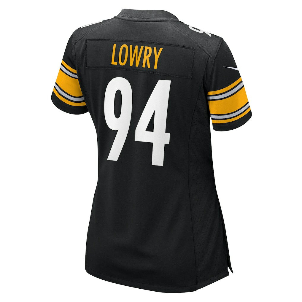 Dean Lowry Pittsburgh Steelers Women's Team Game Jersey Black - Nike