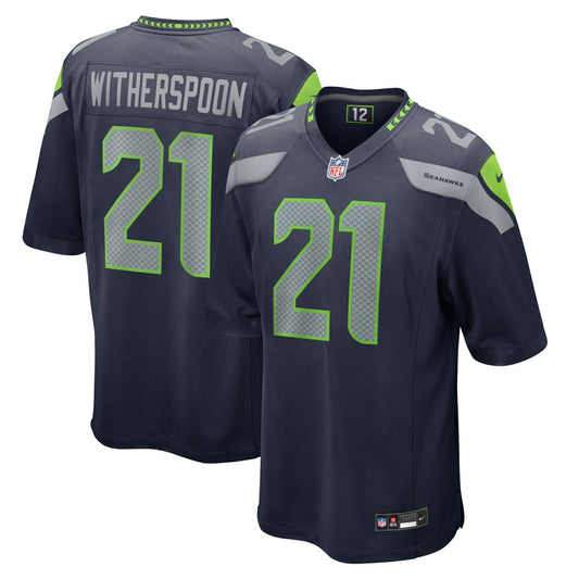 Devon Witherspoon Seattle Seahawks Game Jersey - College Navy | NFL Jerseys