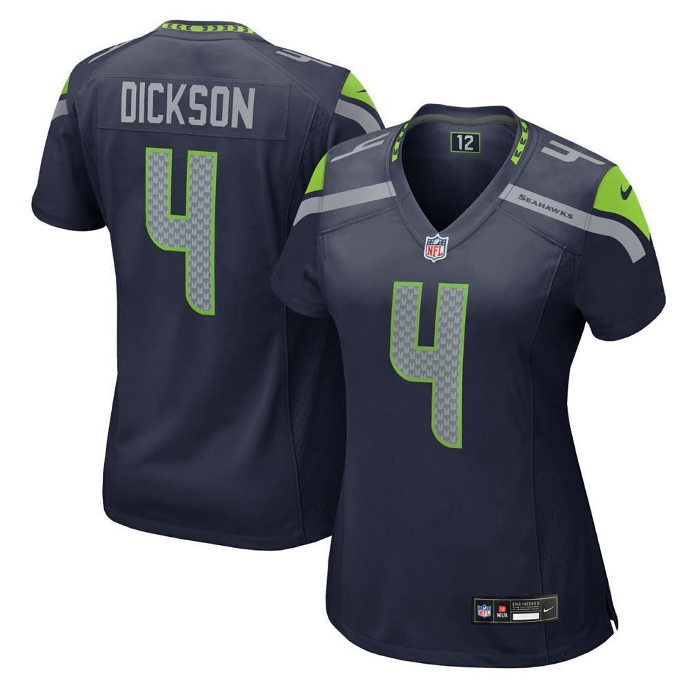 Michael Dickson Seattle Seahawks Women's Team Game Jersey College Navy - Nike