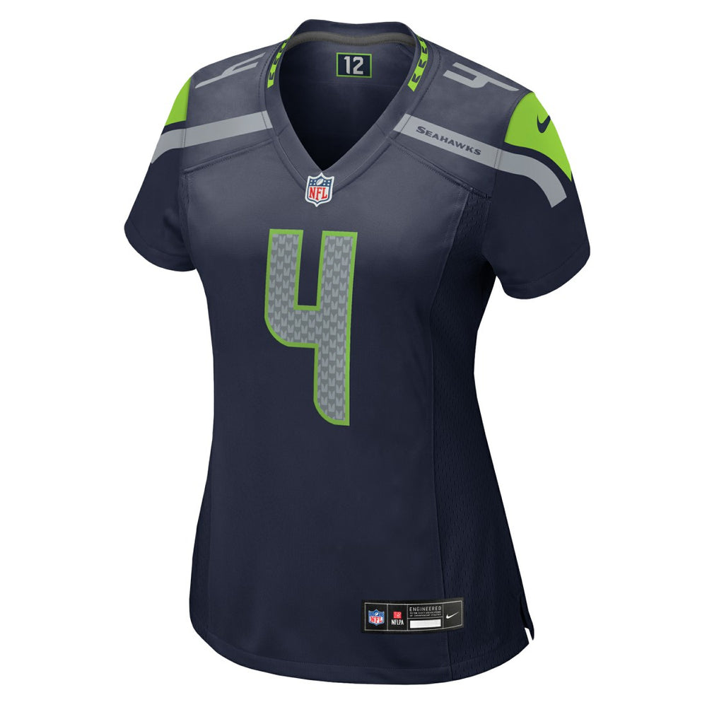 Michael Dickson Seattle Seahawks Women's Team Game Jersey College Navy - Nike