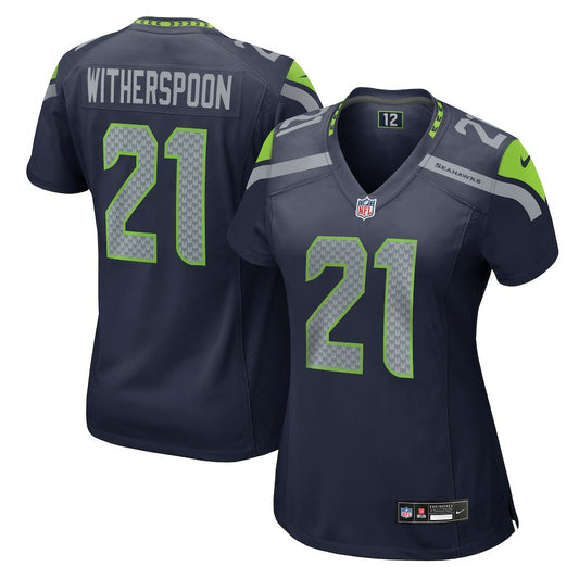 Devon Witherspoon Seattle Seahawks Women's Team Game Jersey - College Navy | NFL Jerseys