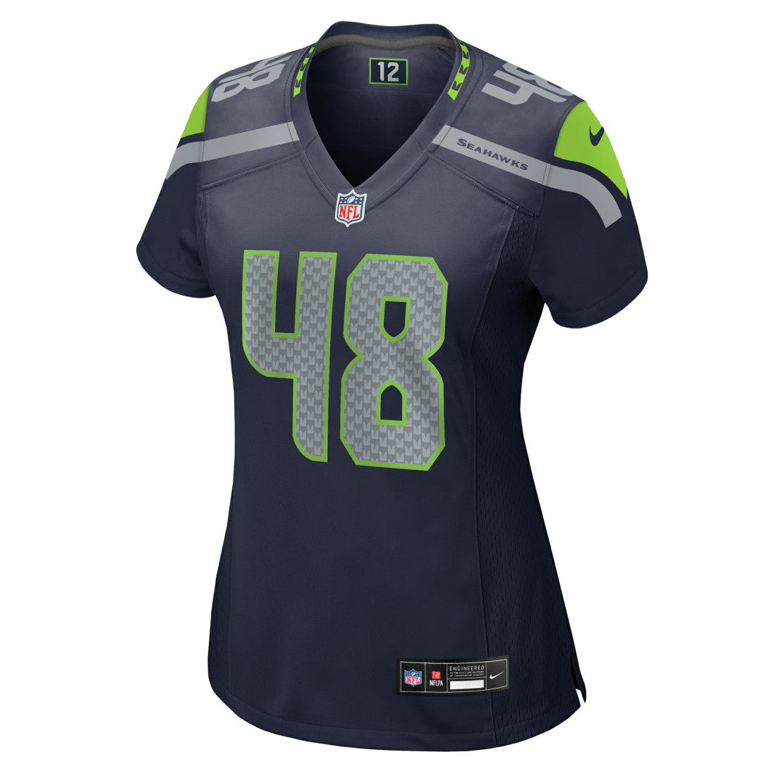 Tyrice Knight Seattle Seahawks Women's Team Game Jersey College Navy - Nike