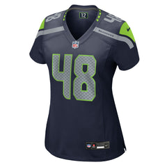 Tyrice Knight Seattle Seahawks Women's Team Game Jersey College Navy - Nike
