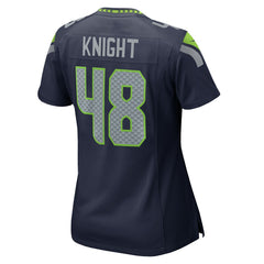 Tyrice Knight Seattle Seahawks Women's Team Game Jersey College Navy - Nike