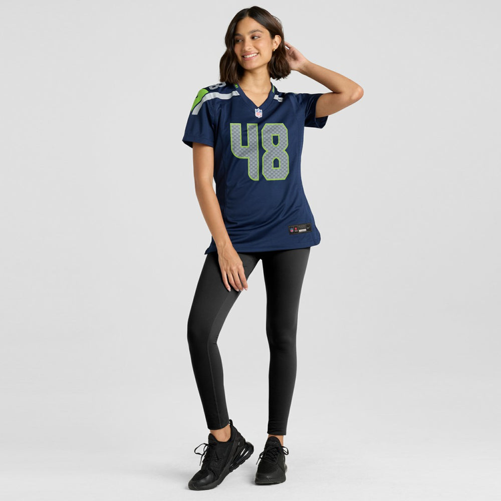 Tyrice Knight Seattle Seahawks Women's Team Game Jersey College Navy - Nike