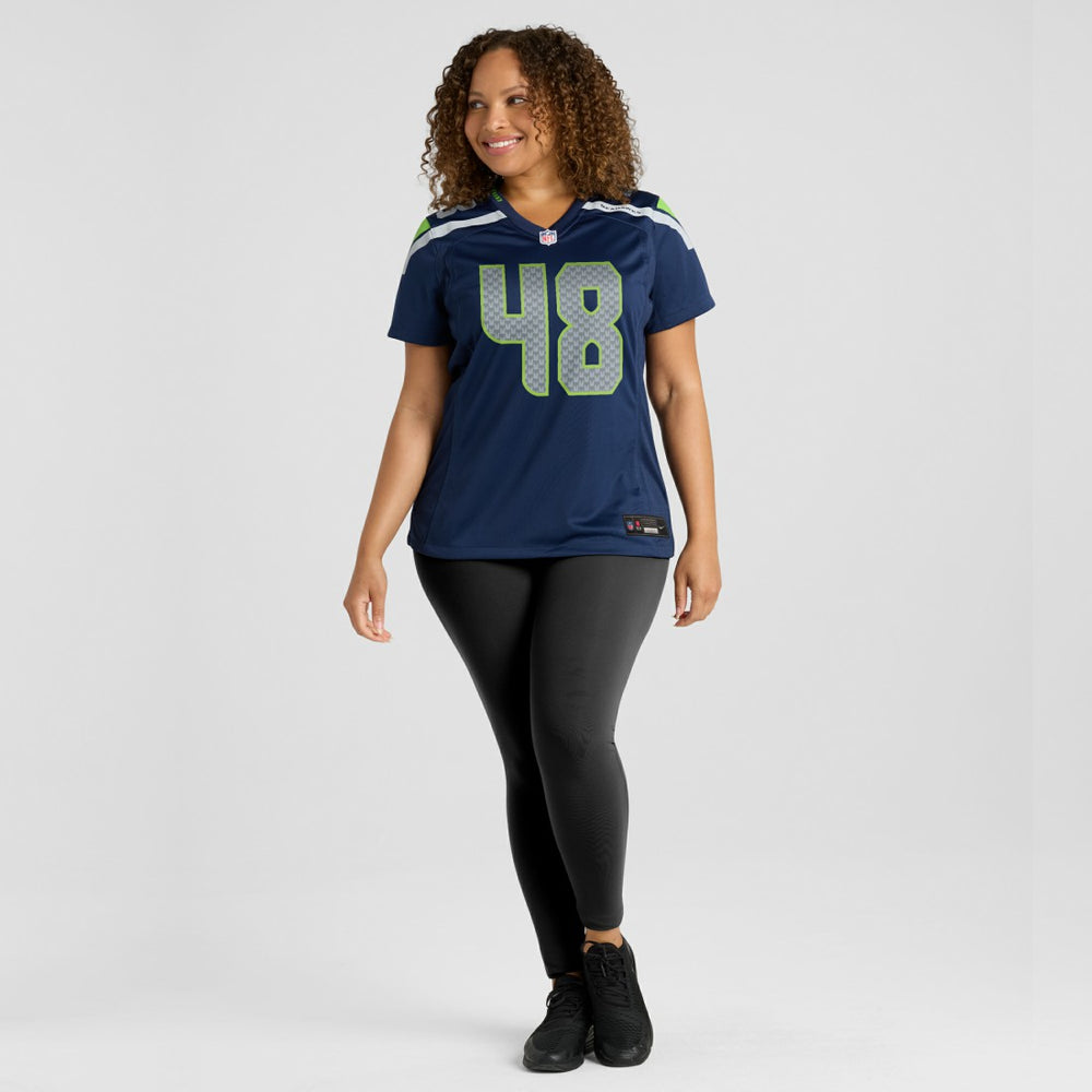 Tyrice Knight Seattle Seahawks Women's Team Game Jersey College Navy - Nike