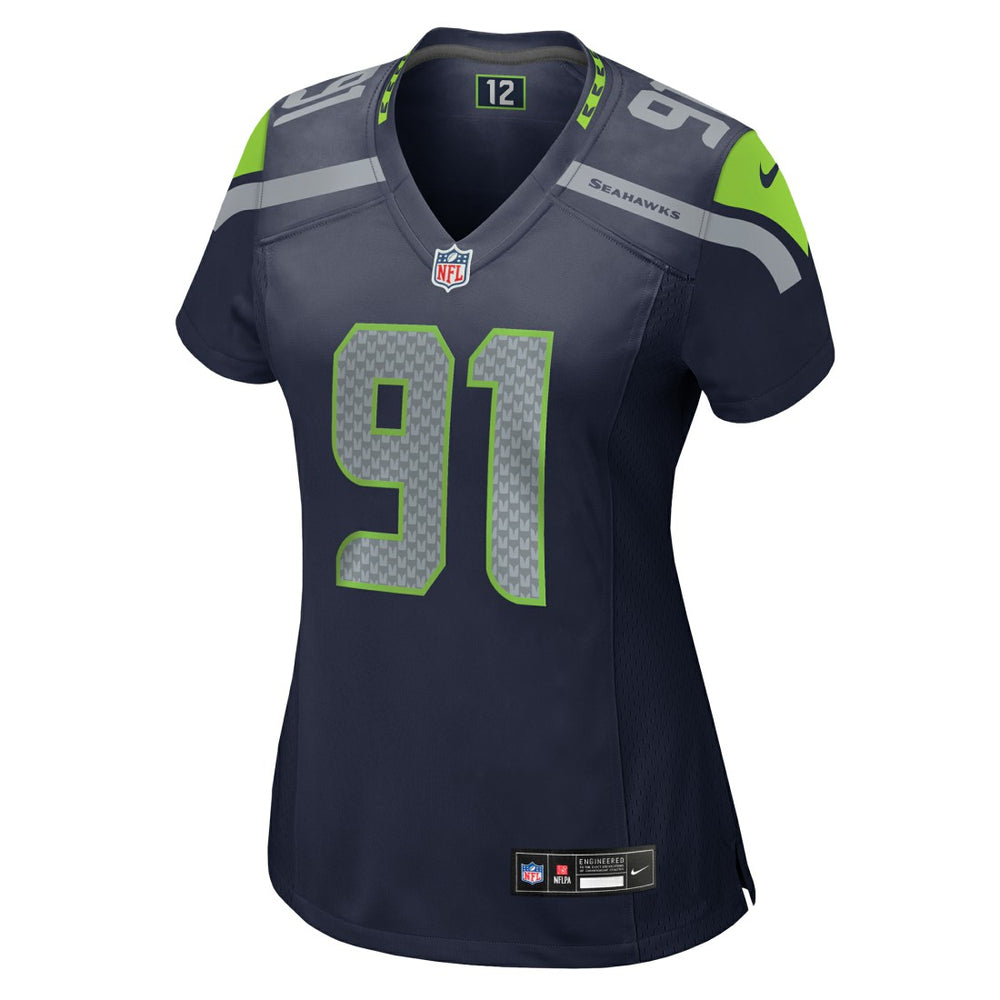 Byron Murphy II Seattle Seahawks Women's Team Game Jersey College Navy - Nike