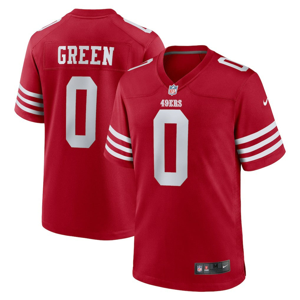 Renardo Green San Francisco 49ers Game Jersey Scarlet - Nike