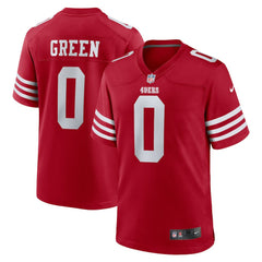Renardo Green San Francisco 49ers Game Jersey Scarlet - Nike