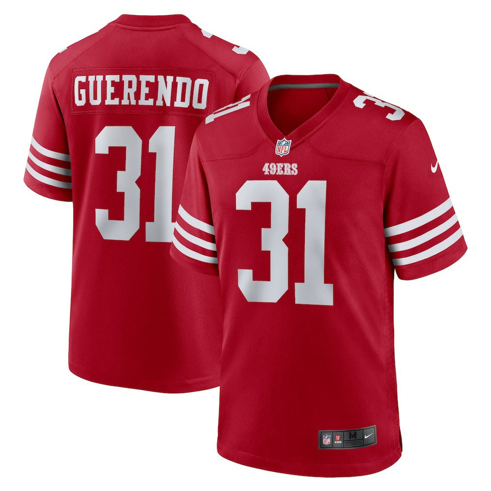 Isaac Guerendo San Francisco 49ers Game Jersey Scarlet - Nike