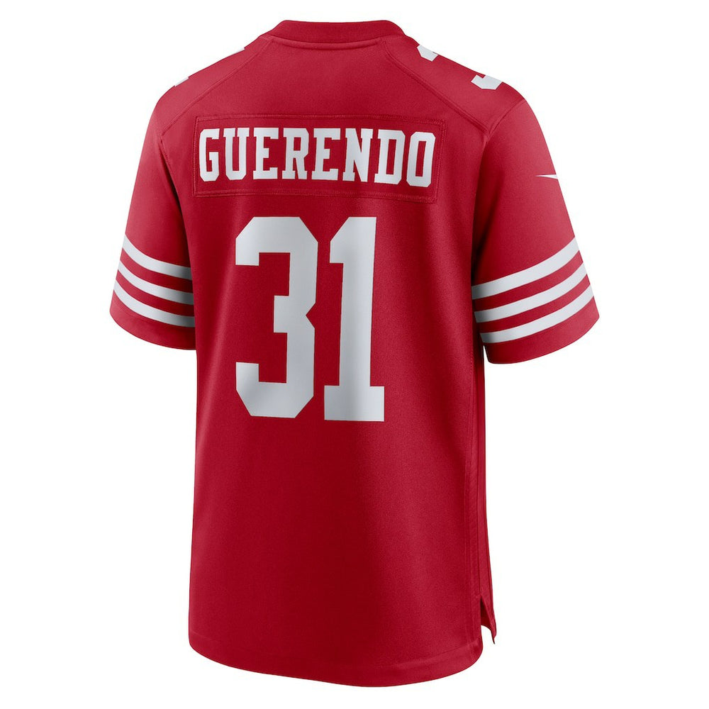 Isaac Guerendo San Francisco 49ers Game Jersey Scarlet - Nike
