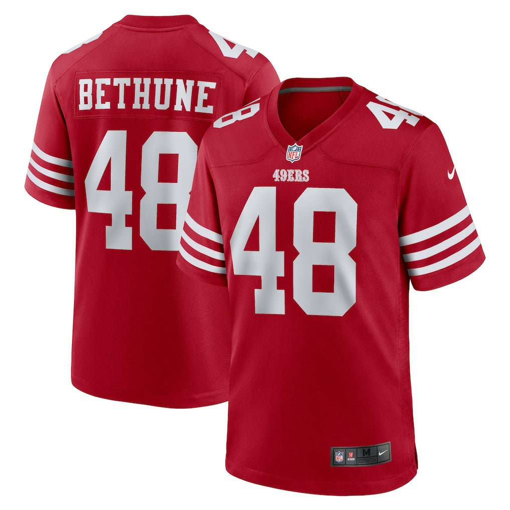 Tatum Bethune San Francisco 49ers Game Jersey Scarlet - Nike