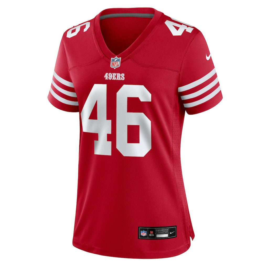 Taybor Pepper San Francisco 49ers Women's Team Game Jersey Scarlet - Nike