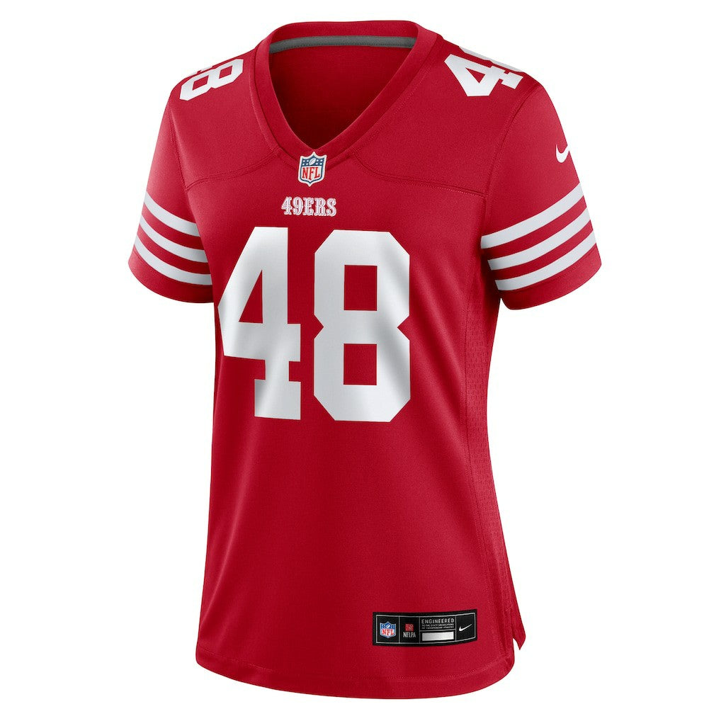 Tatum Bethune San Francisco 49ers Women's Team Game Jersey Scarlet - Nike