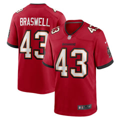 Chris Braswell Tampa Bay Buccaneers Game Jersey Red - Nike