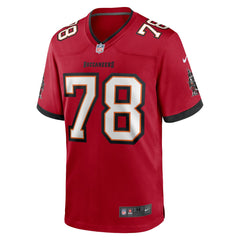 Tristan Wirfs Tampa Bay Buccaneers Game Jersey Red - Nike