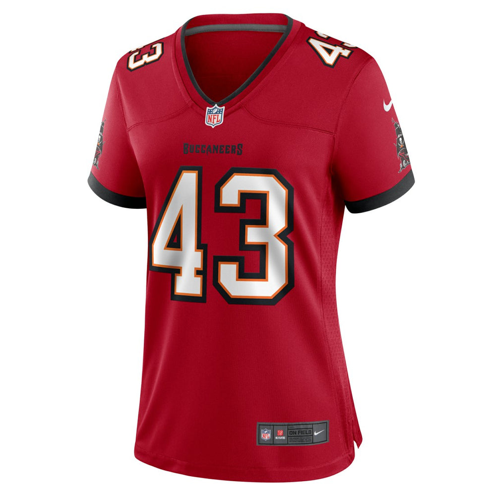 Chris Braswell Tampa Bay Buccaneers Women's Team Game Jersey Red - Nike