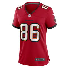Evan Deckers Tampa Bay Buccaneers Women's Team Game Jersey Red - Nike