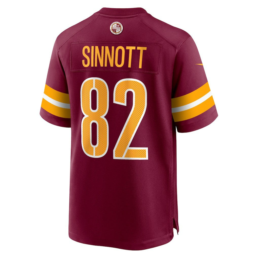 Ben Sinnott Washington Commanders Game Jersey Burgundy - Nike