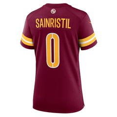 Mike Sainristil Washington Commanders Women's Team Game Jersey Burgundy - Nike
