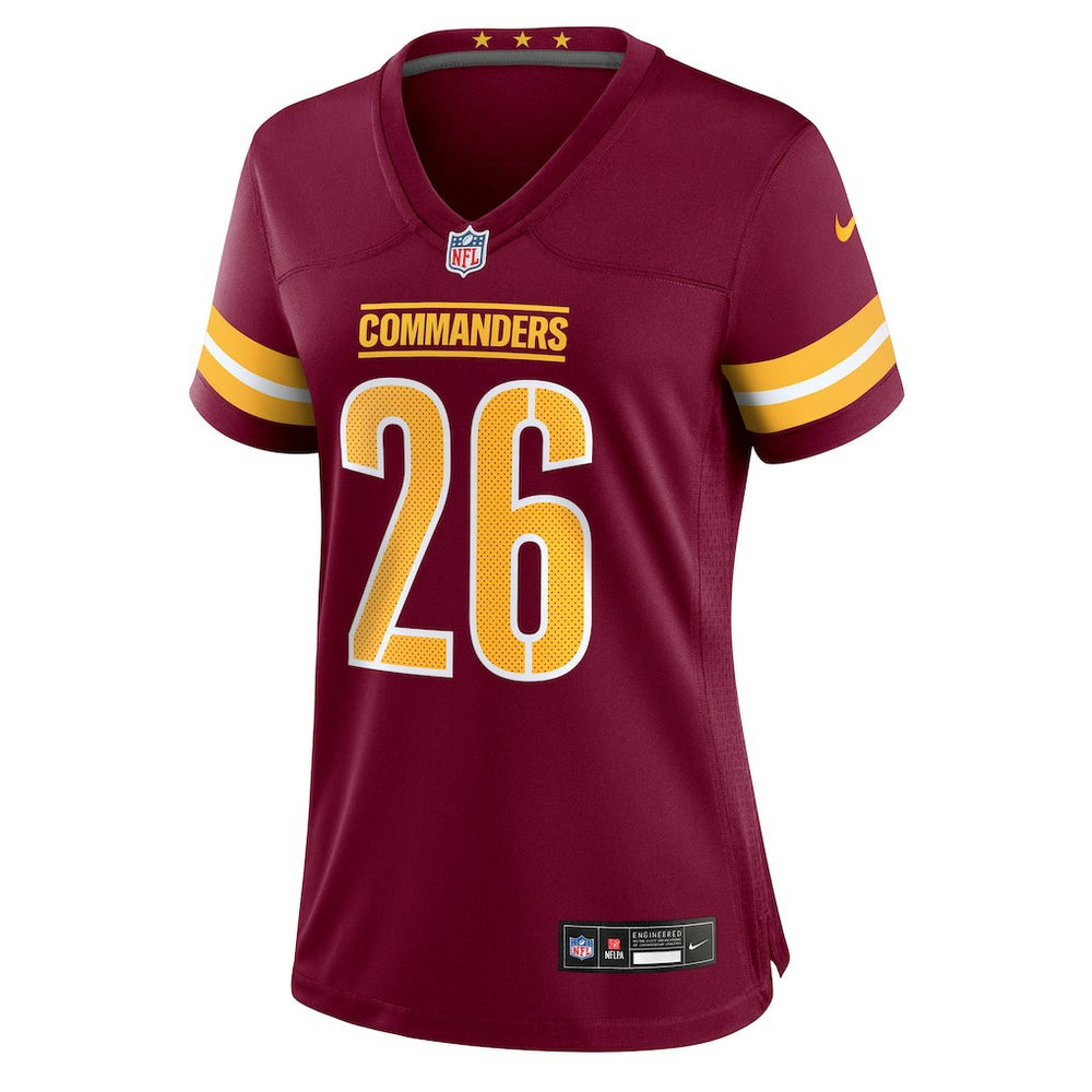 Jeremy McNichols Washington Commanders Women's Team Game Jersey Burgundy - Nike