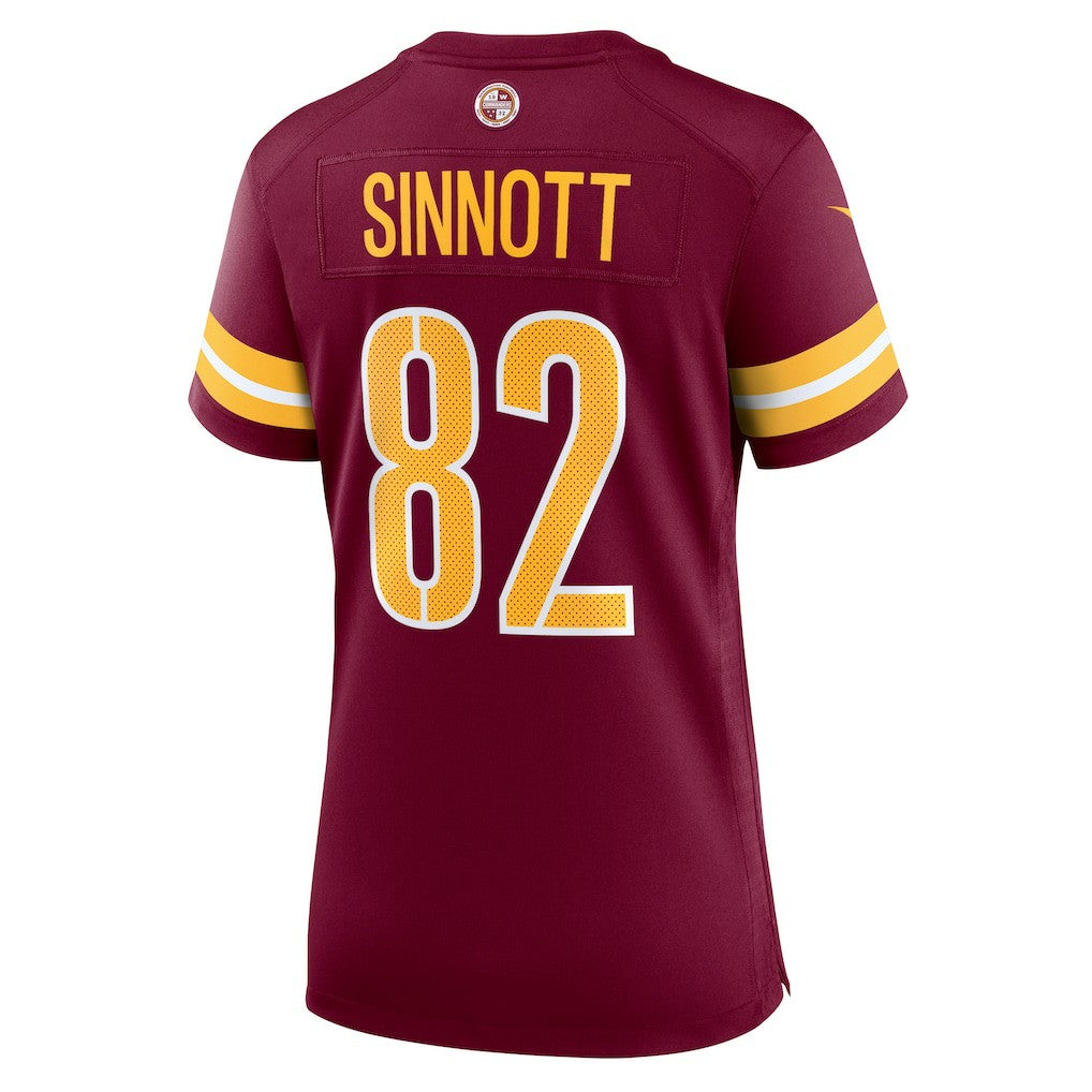 Ben Sinnott Washington Commanders Women's Team Game Jersey Burgundy - Nike